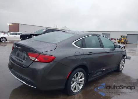 2015 Chrysler 200 Limited from USA, damaged, VIN 1C3CCCAB2FN614621